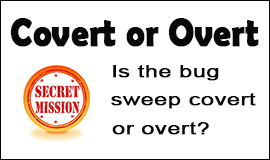 Bug Sweeping Cost in Ewell